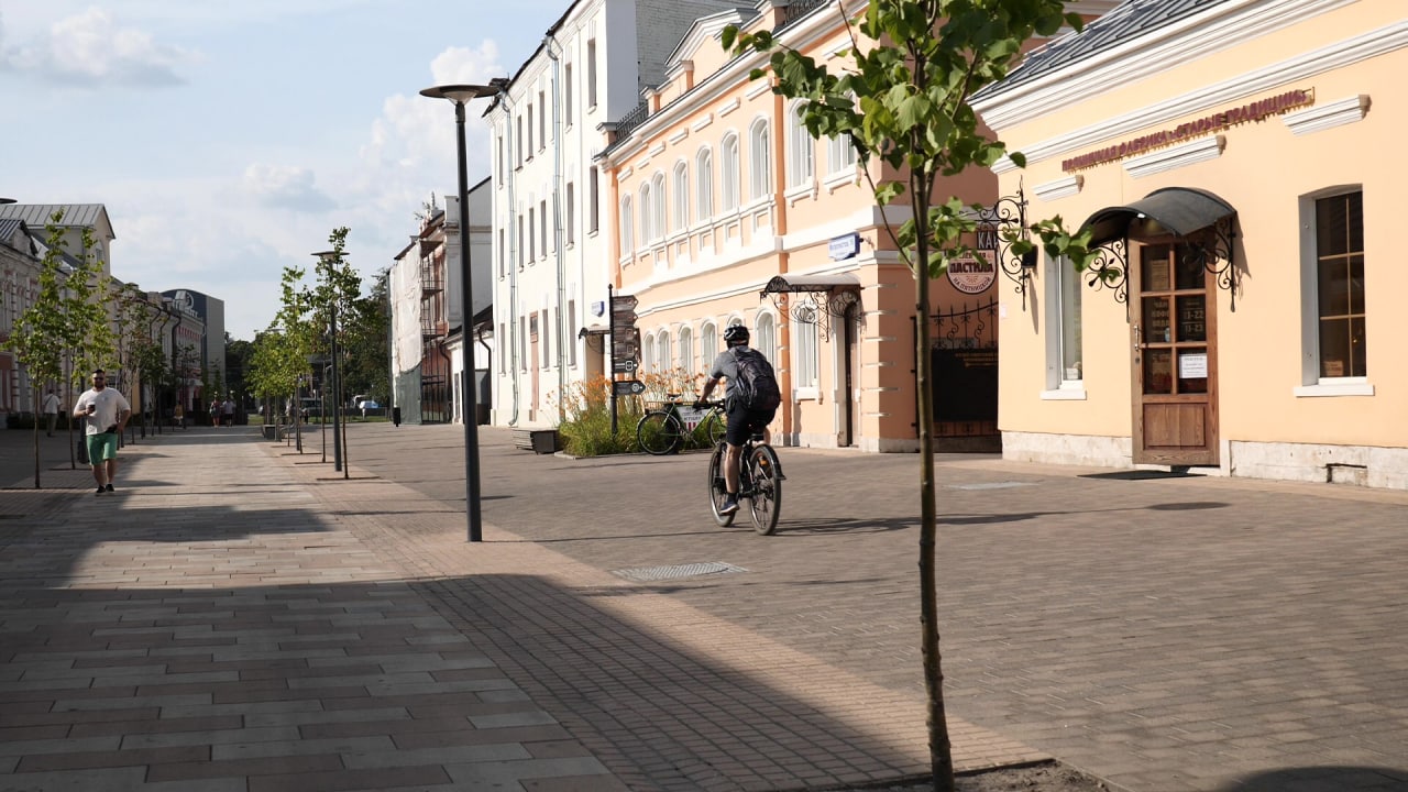 В Туле создадут единую сеть велосипедных дорожек