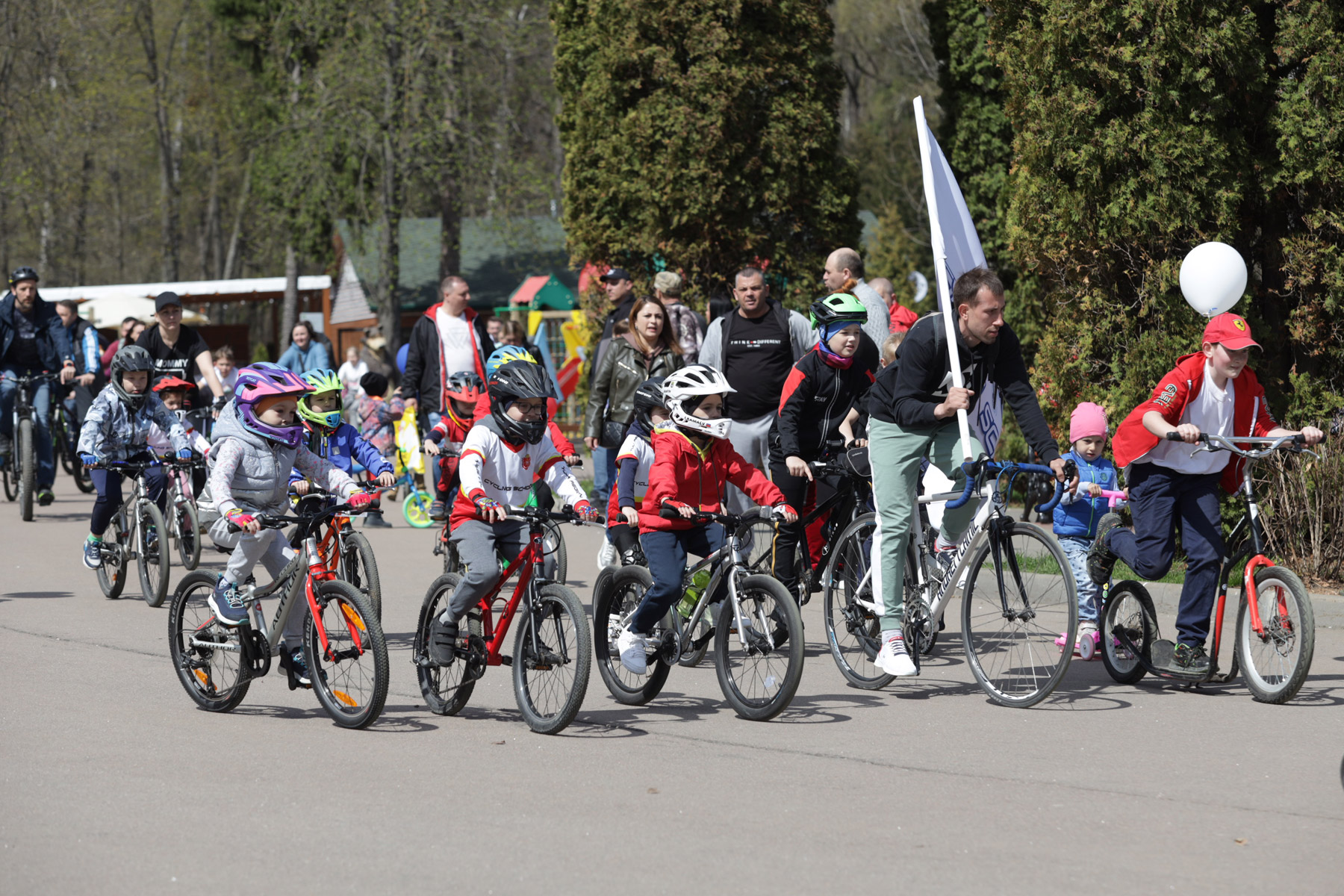 Тульская область приняла участие во Всероссийском семейном велопробеге