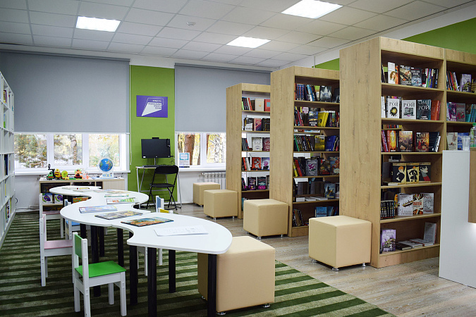 В Суворовском районе открылась модельная библиотека