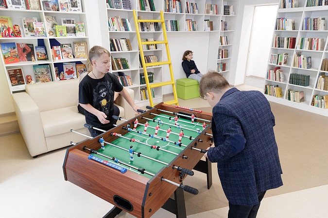 В посёлке Первомайский  открылась модельная библиотека