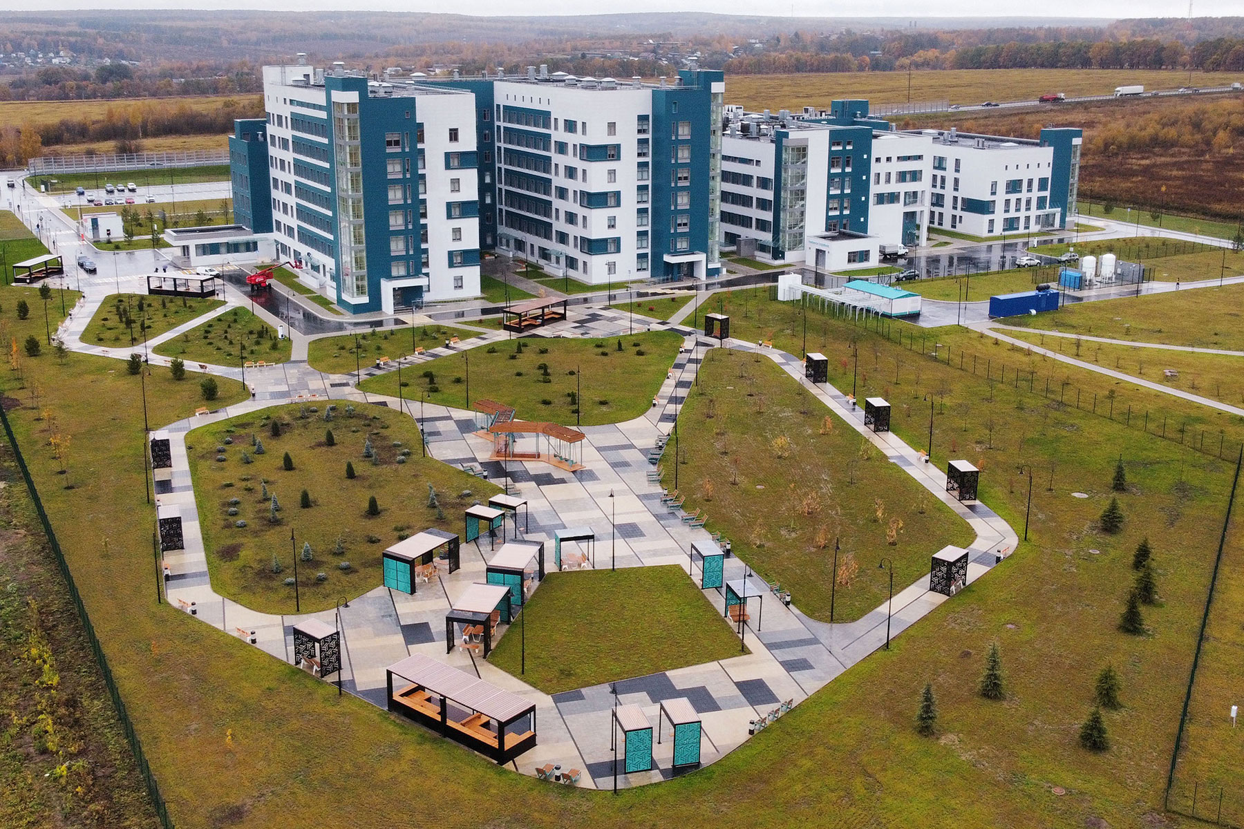 В Тульской области завершается строительство крупного современного онкоцентра