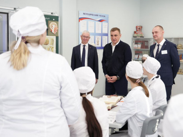 По поручению Алексея Дюмина в следующем году будут отремонтированы два филиала Тульского областного медколледжа